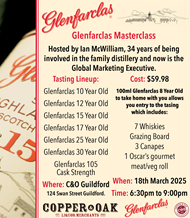 Glenfarclas Masterclass with Ian McWilliam